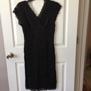 Beautiful MARINA Lace Beaded Dress Size 6